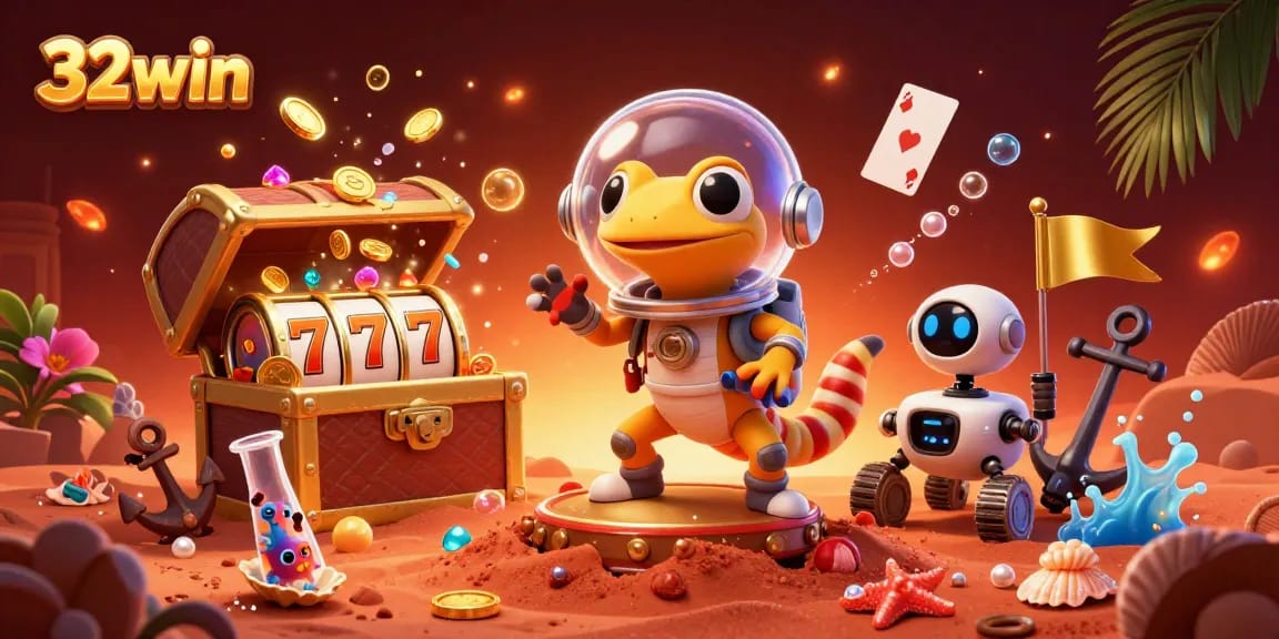 Experience thrilling gameplay at 32win with vibrant visuals and exciting casino elements.