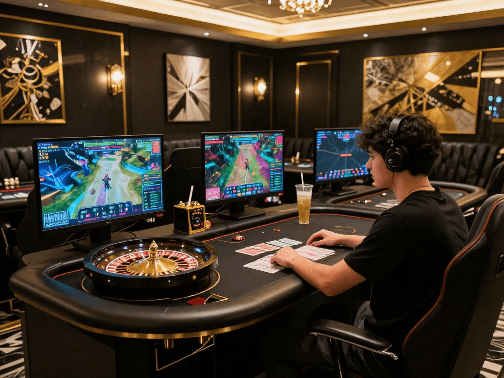 Luxury gaming experience at ROKOK88 showcasing elegant design and sophistication.