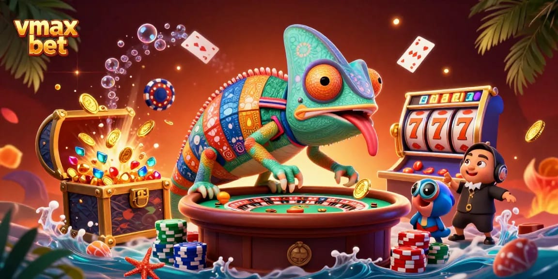 Experience vmax bet with vibrant games and thrilling wins in a rich casino environment.