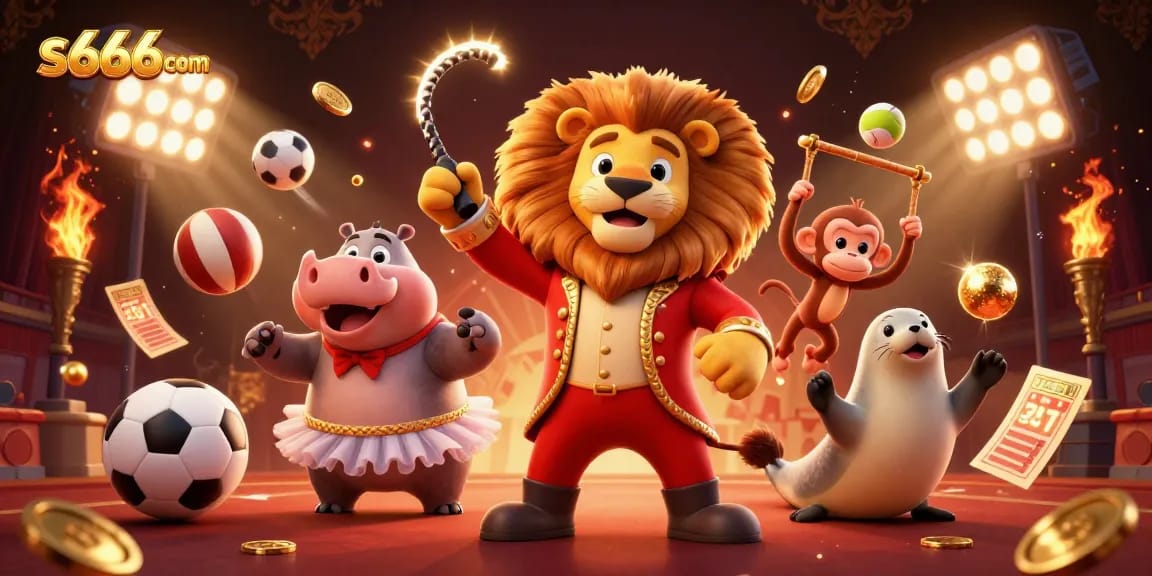 Win big at s666com with a dynamic casino illustration featuring engaging characters and exciting game elements.