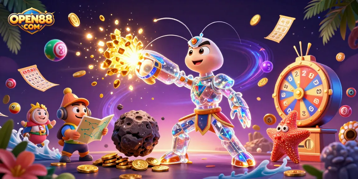 Engage in thrilling games at OPEN88 COM with colorful lottery elements and a dynamic gaming scene.