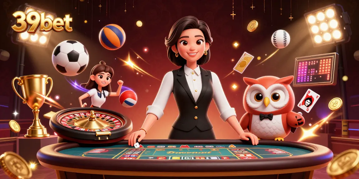 Experience the vibrant world of 39bet with live dealers, exciting sports action, and stunning casino setups.