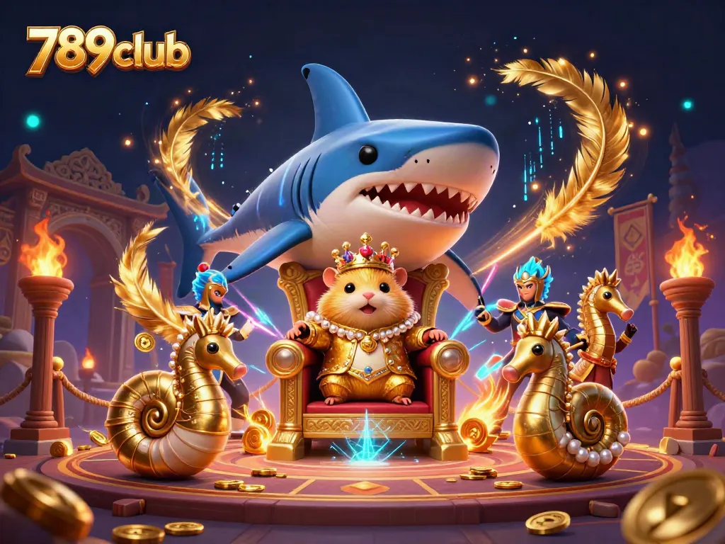 Experience thrilling action with the 789club at an immersive gaming arena featuring vibrant characters and dynamic elements.