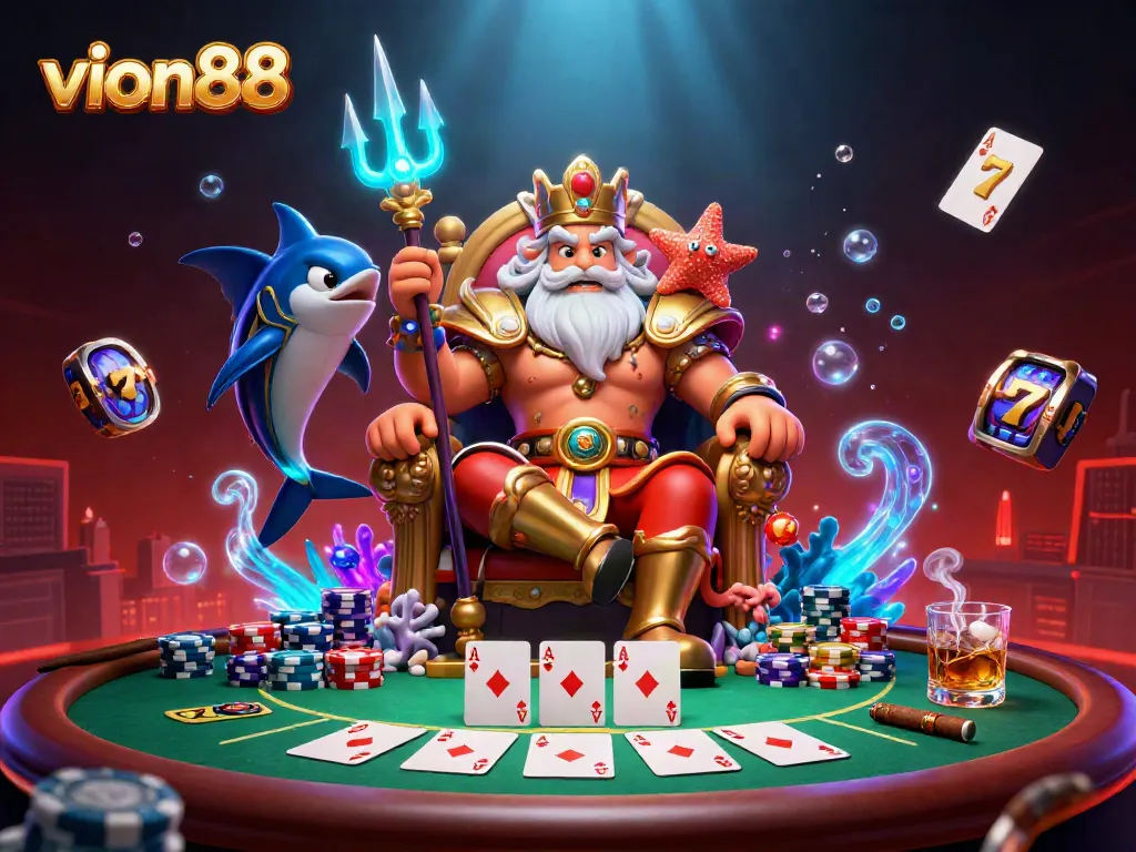 Engage with thrilling gameplay at vion88's vibrant online casino featuring dynamic characters and exciting game elements.