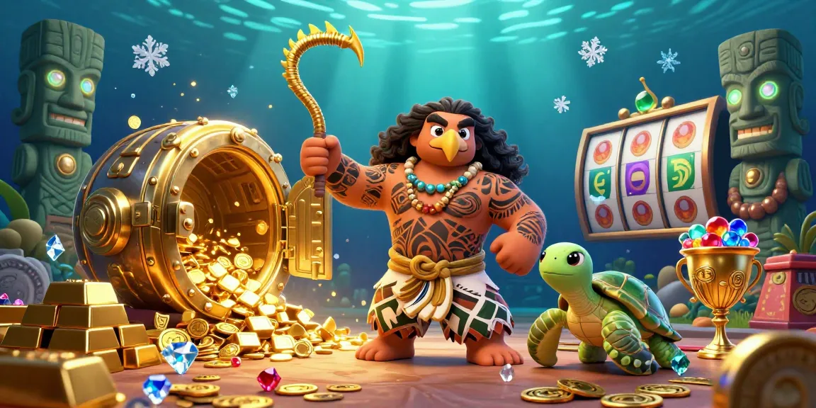 Engage with SC88's thrilling casino experience in a vibrant 3D scene filled with treasures.