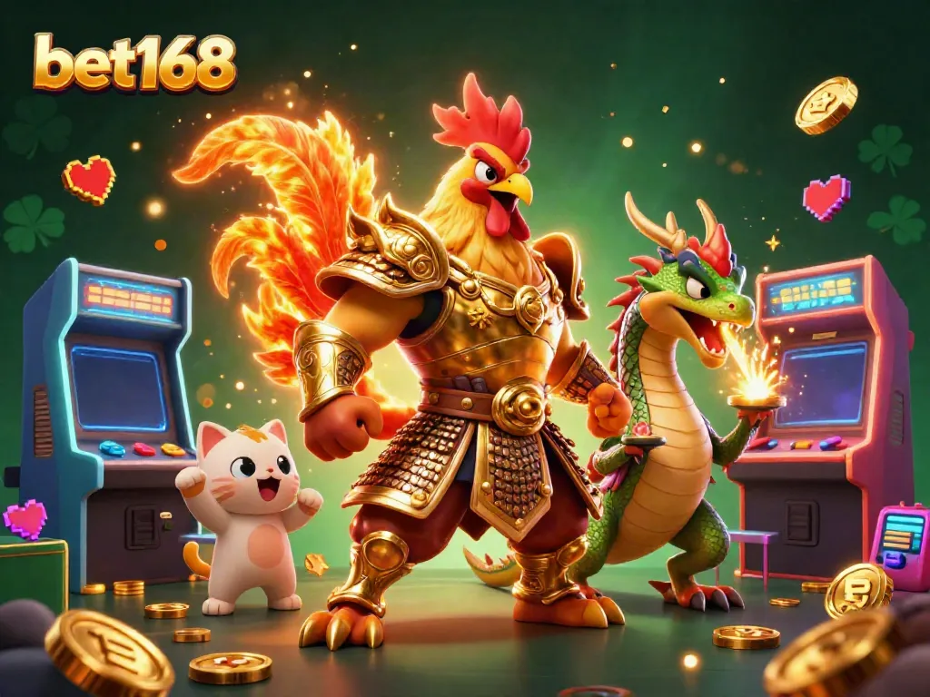 Experience thrilling gameplay at bet168 with a captivating 3D scene featuring dynamic gaming elements.