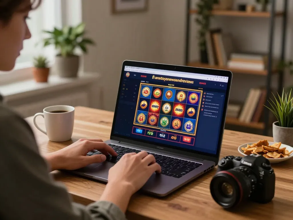 Engaging gaming session showcasing fanstoysnewsandreviews casino interface with strategic online play.