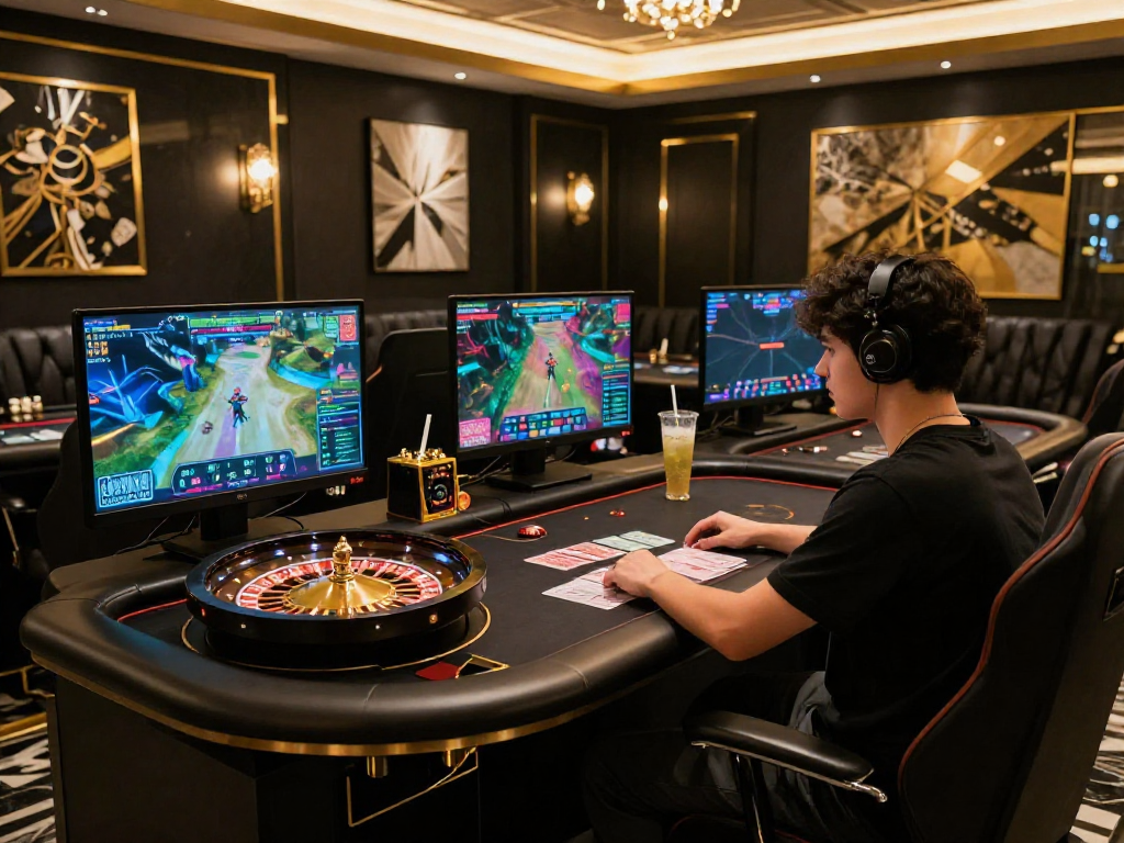 Luxury gaming experience at ROKOK88 showcasing elegant design and sophistication.