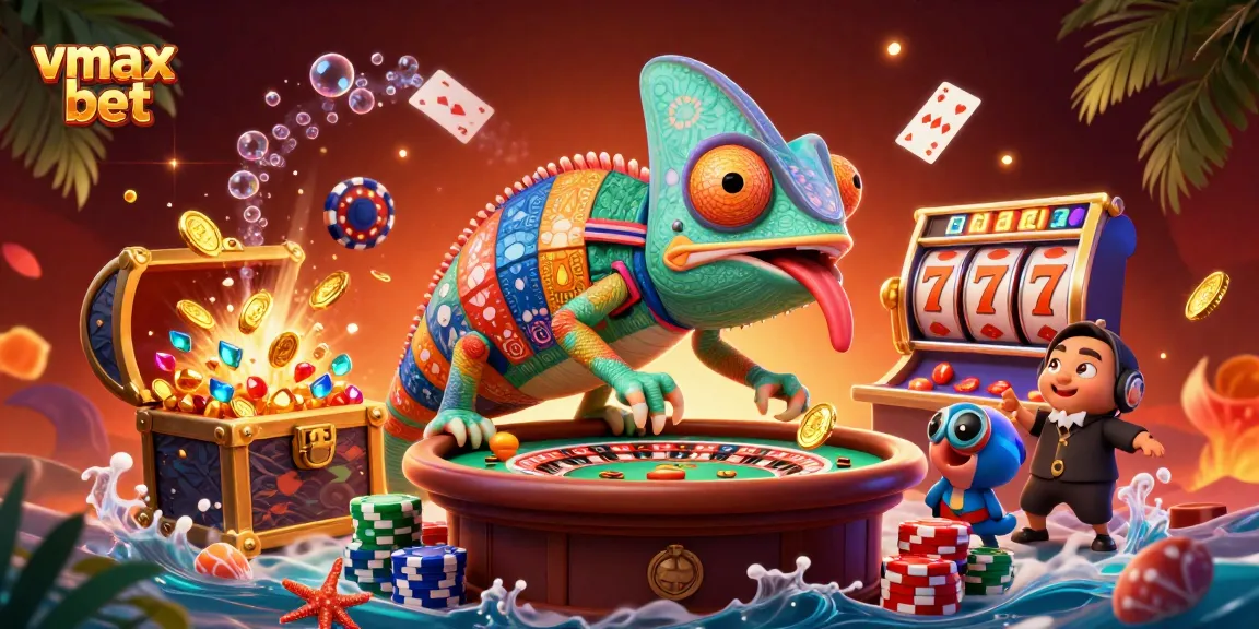 Experience vmax bet with vibrant games and thrilling wins in a rich casino environment.