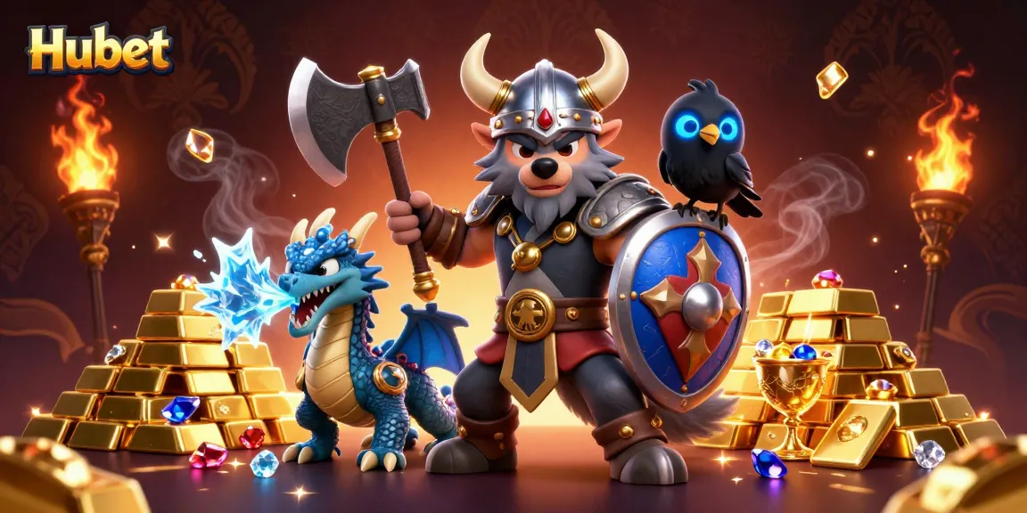 Win big at Hubet with dynamic gaming scenes full of treasures and legendary characters.