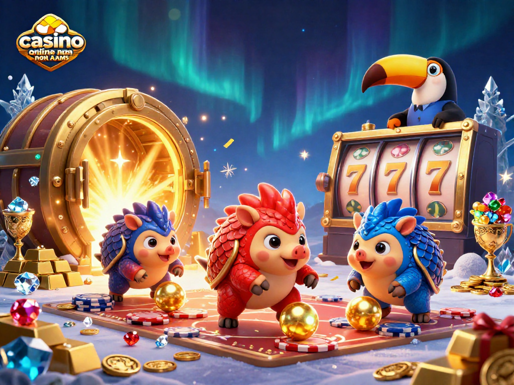 Casino online non AAMS: i pangolini in competizione tra pile di chips e ricchezze affascinanti.