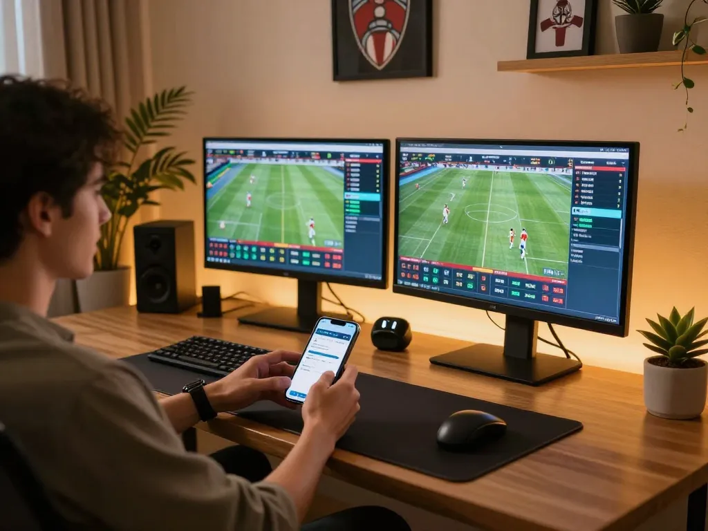 Engaging sports betting action at tylekeonhacai88 with strategic odds analysis and live updates.