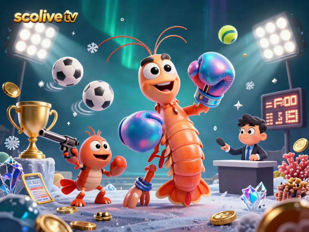 Socolive TV showcases a dynamic 3D illustration of engaged characters in an energetic sports betting scene with vibrant elements.