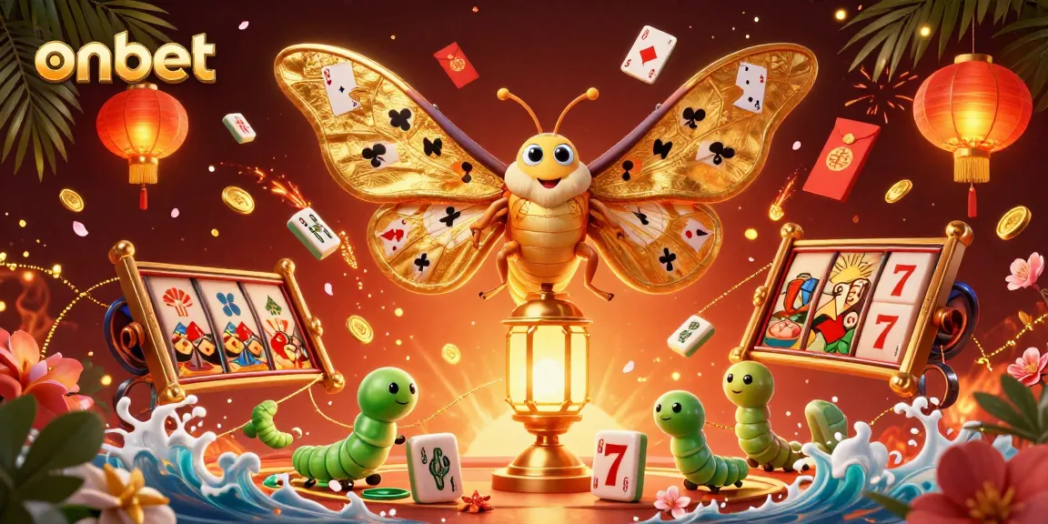 Experience thrilling wins with onbet’s vibrant 3D casino illustration featuring games and golden motifs.