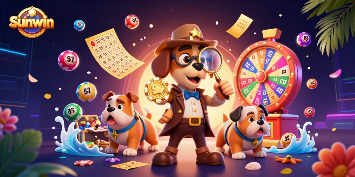 Engage with Sunwin's exciting games through the vibrant casino atmosphere and treasure hunt elements.