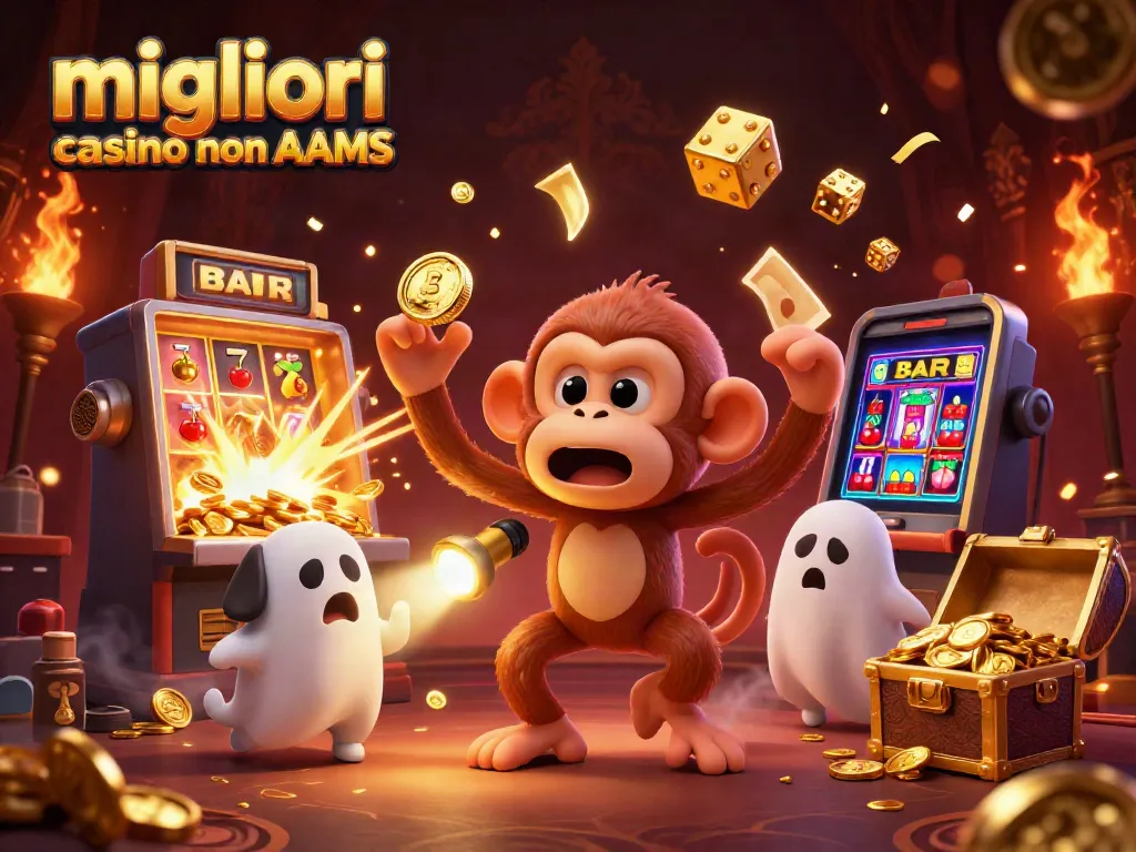 Migliori casino non AAMS, gioco emozionante con un monaco poltergeist e un cucciolo ricercatore di fantasmi.