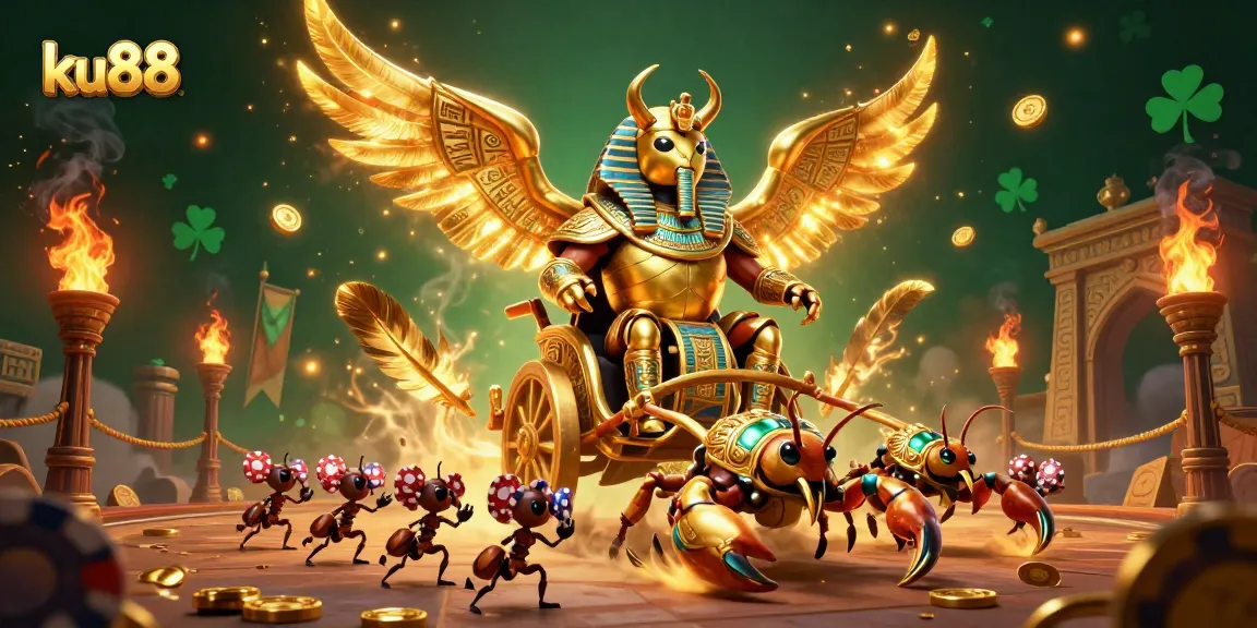 Experience thrilling adventures at ku88 with our gaming chariot and scorpion companions.