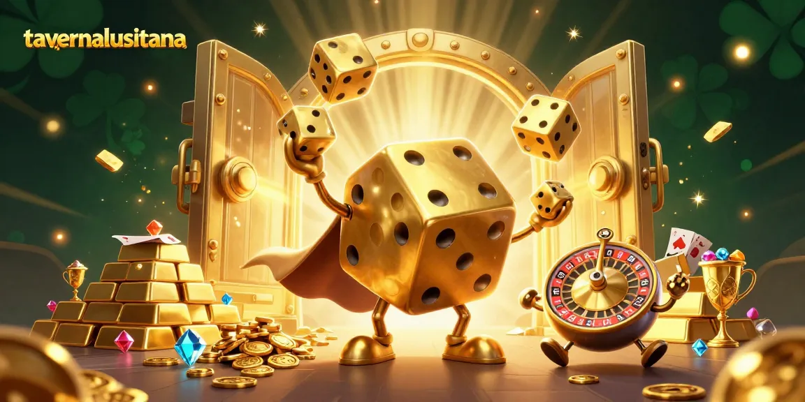 Engage with thrilling games at tavernalusitana, showcasing vivid casino illustrations and dynamic action.