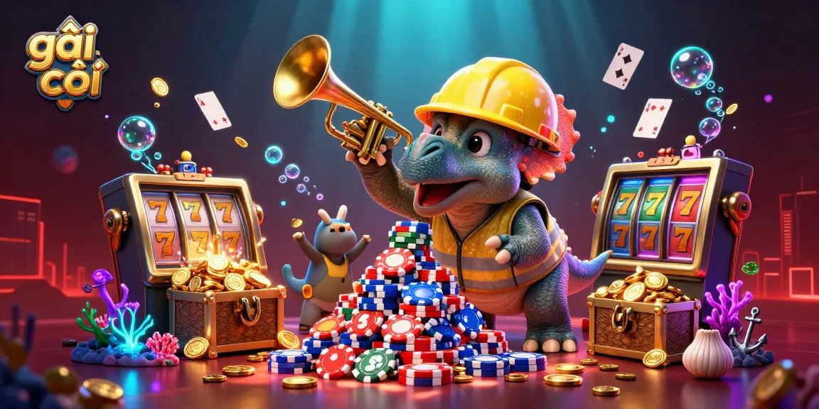 Experience the thrill of gái gọi with vibrant casino action, featuring 3D characters and lively gaming elements.