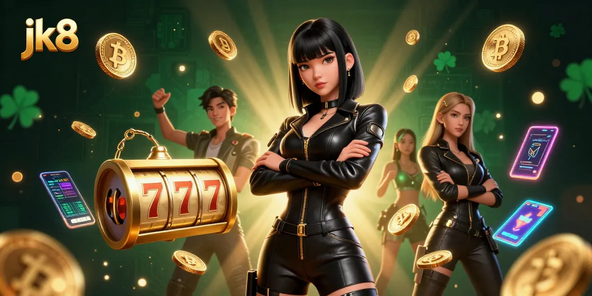Spin to win at jk8 Online Casino with vibrant slot reels and thrilling game elements!