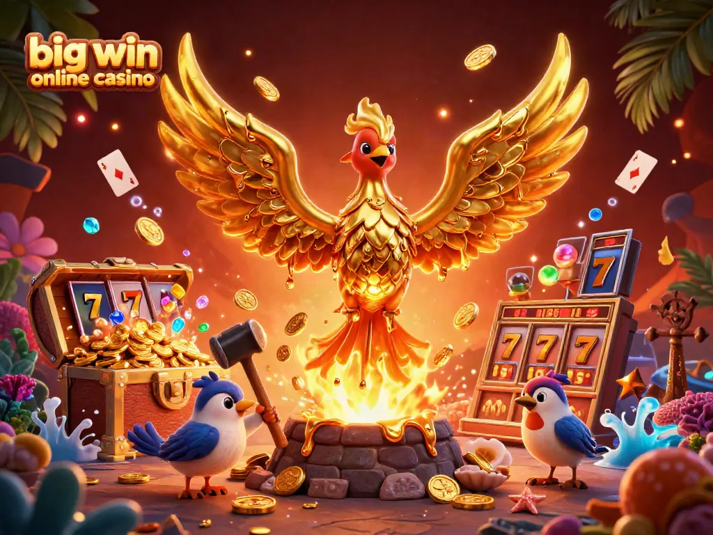 Experience thrilling gameplay at big win online casino with vibrant casino elements and dynamic characters.