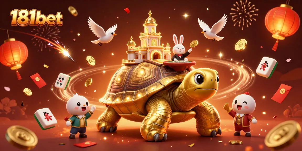 Experience the excitement of 181bet as the golden tortoise casino comes alive with luck and fortune!