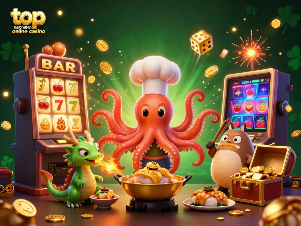 Experience the thrill of the top australian online casino with dynamic characters and exciting game elements.