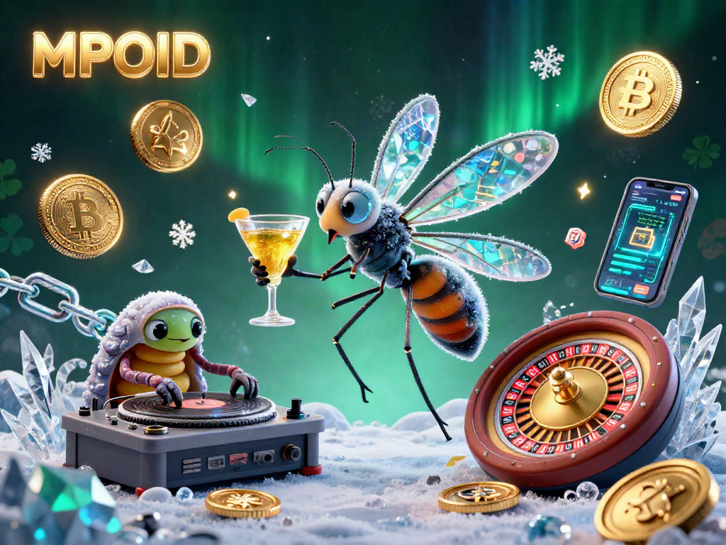 MPOID represents an immersive casino experience with unique characters and crypto gambling elements.
