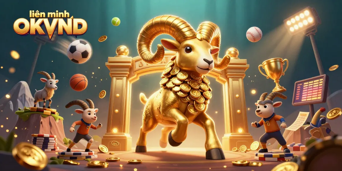 Experience thrilling moments at liên minh OKVND with our immersive golden ram illustration.