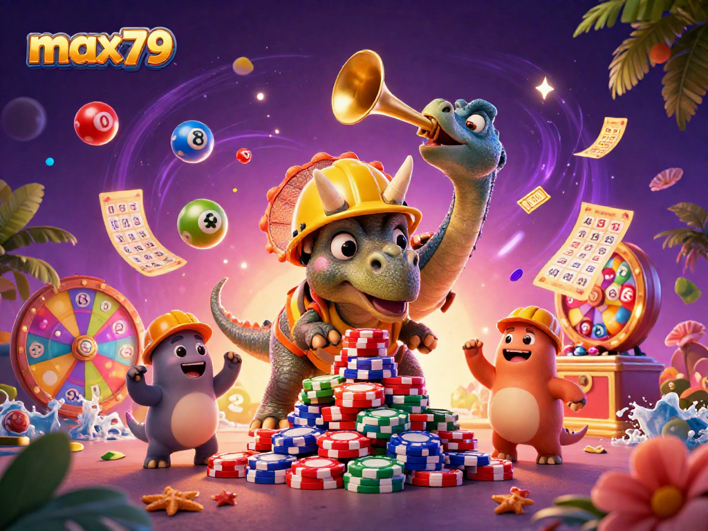 Experience winning moments at max79 with vibrant casino game elements celebrating excitement and fun.