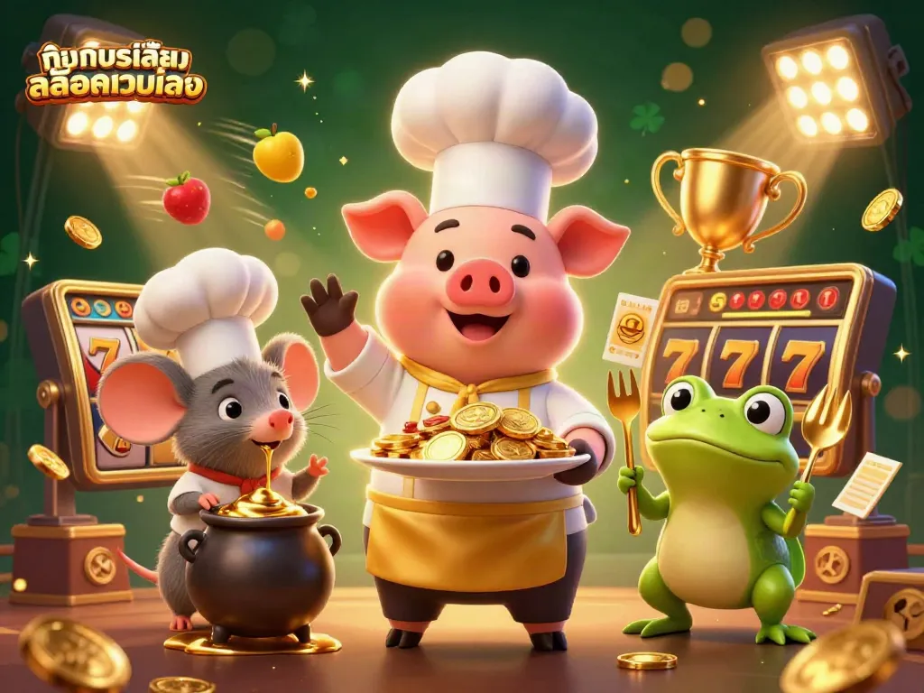 ทดลองเล่นสล็อตเว็บตรง สร้างความสนุกสนานด้วยภาพการ์ตูน 3D ที่มีตัวละครน่ารัก