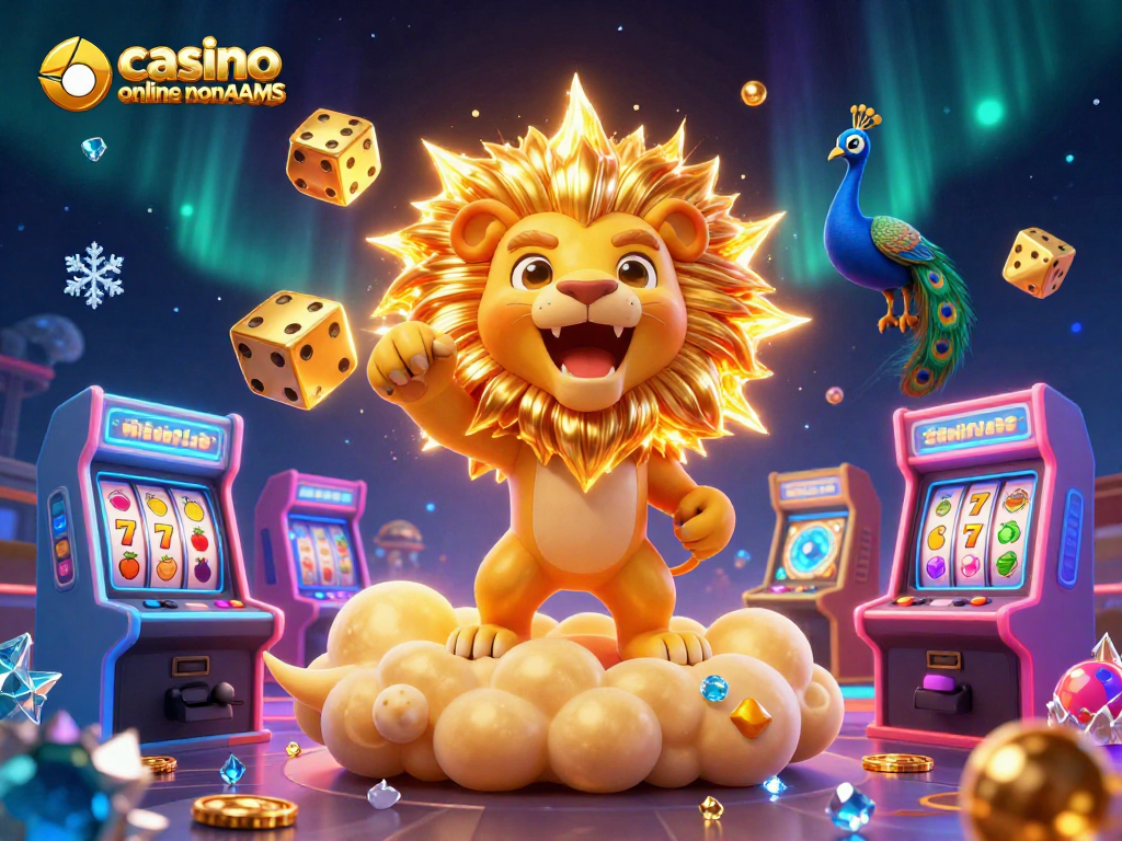 Gioca nei migliori casino online non AAMS con questa incredibile illustrazione 3D riempita di dettagli e colori.
