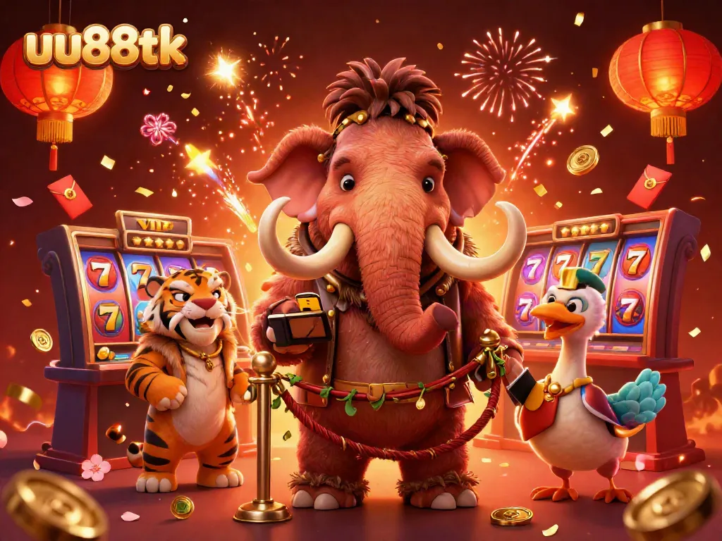 Experience thrilling gameplay at uu88tk featuring whimsical characters in a vibrant casino atmosphere.