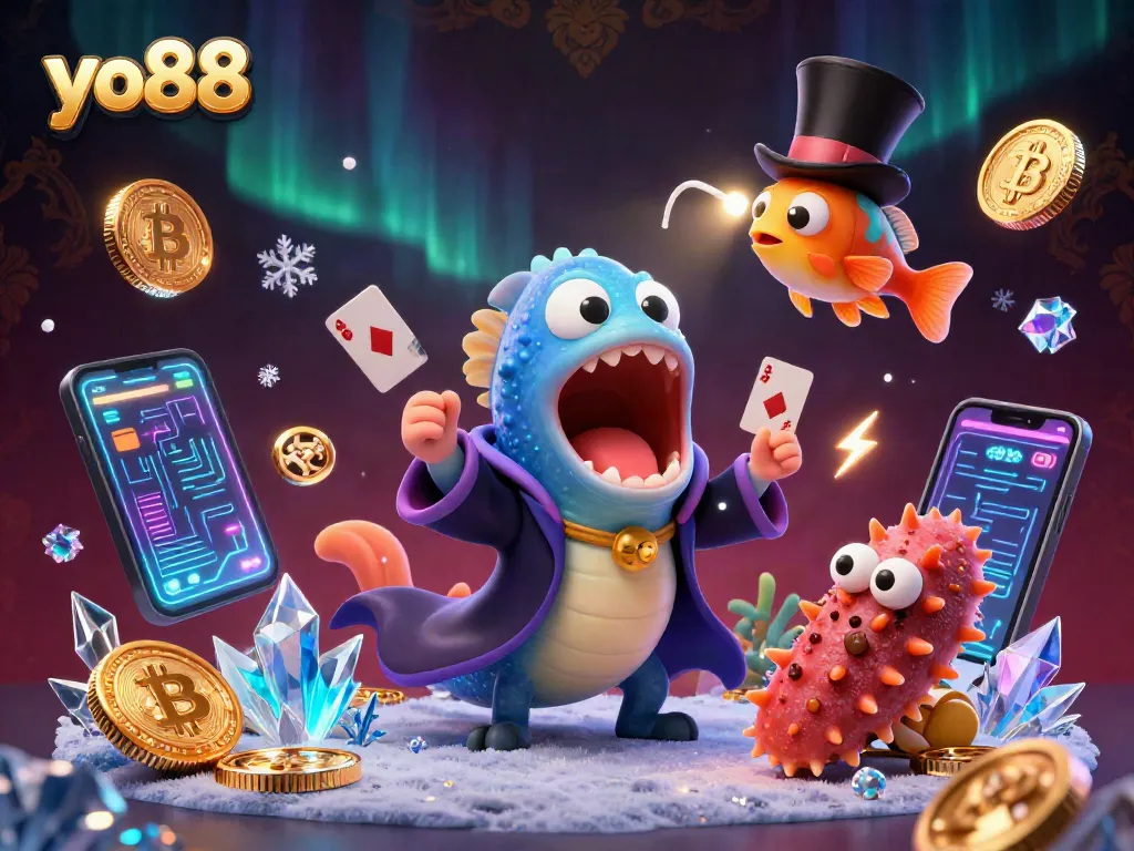Spin the reels with yo88 and witness enchanting magic with dazzling sea creatures.