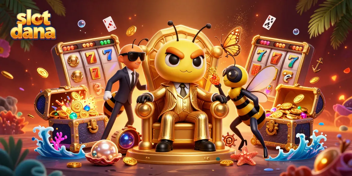 Experience thrilling win opportunities with slot dana as a 3D cartoon scene showcases vibrant jackpot action.