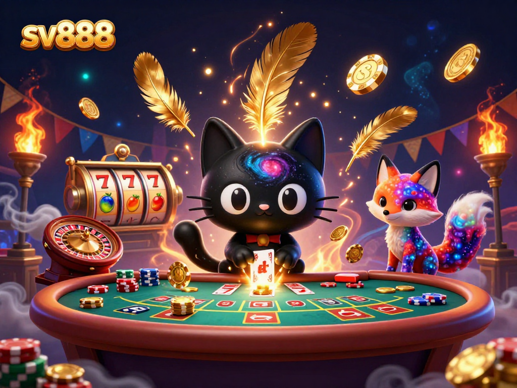 Experience the thrill at sv888's cosmic casino, where luck prevails!