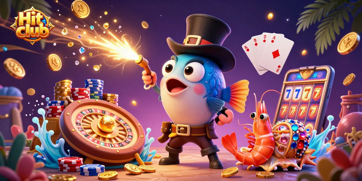 Experience thrilling wins with Hit club's vibrant underwater casino adventure!