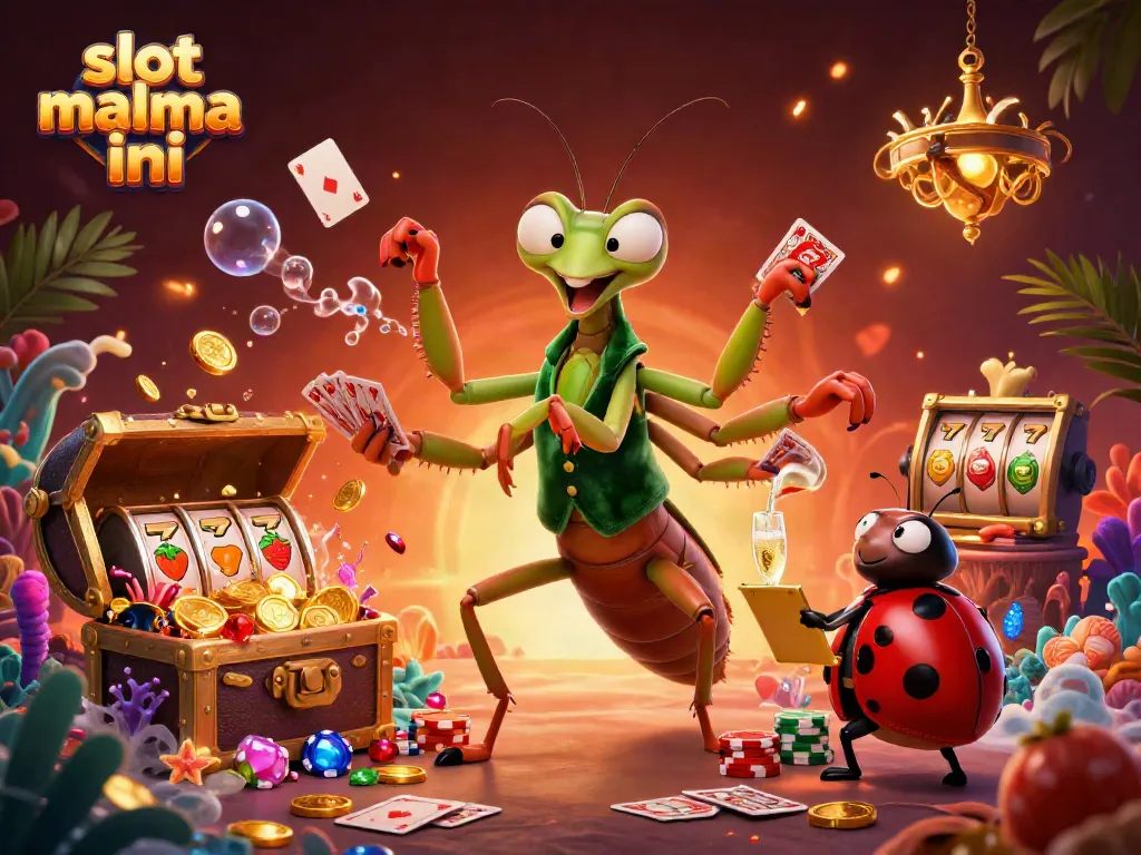 Experience thrilling gameplay with slot gacor malma ini, lively characters, and rich casino elements.