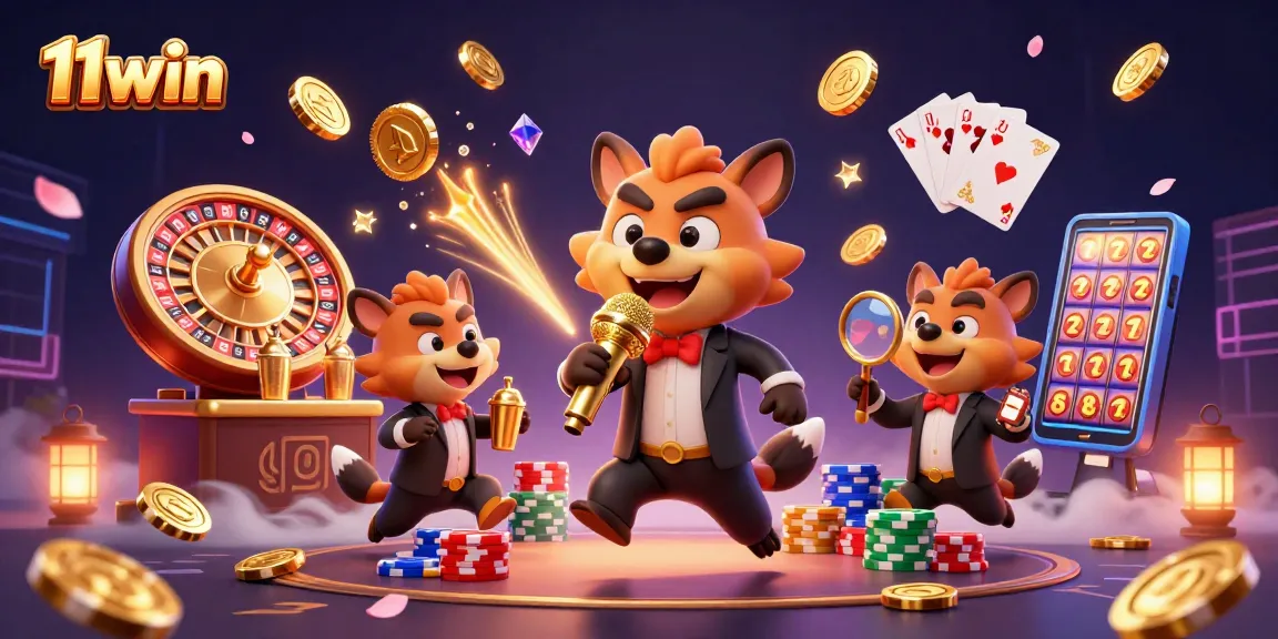 Experience thrilling casino fun with 11win as hyenas deliver comedy in a vibrant gaming scene.
