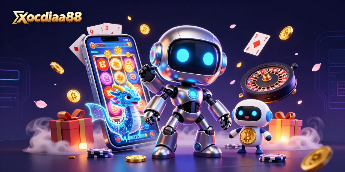 Experience thrilling gameplay at xocdiaa88, featuring vibrant characters and immersive casino elements.