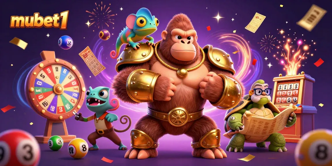 Join the fun at mubet1 for vibrant lottery games with colorful characters and dynamic elements.