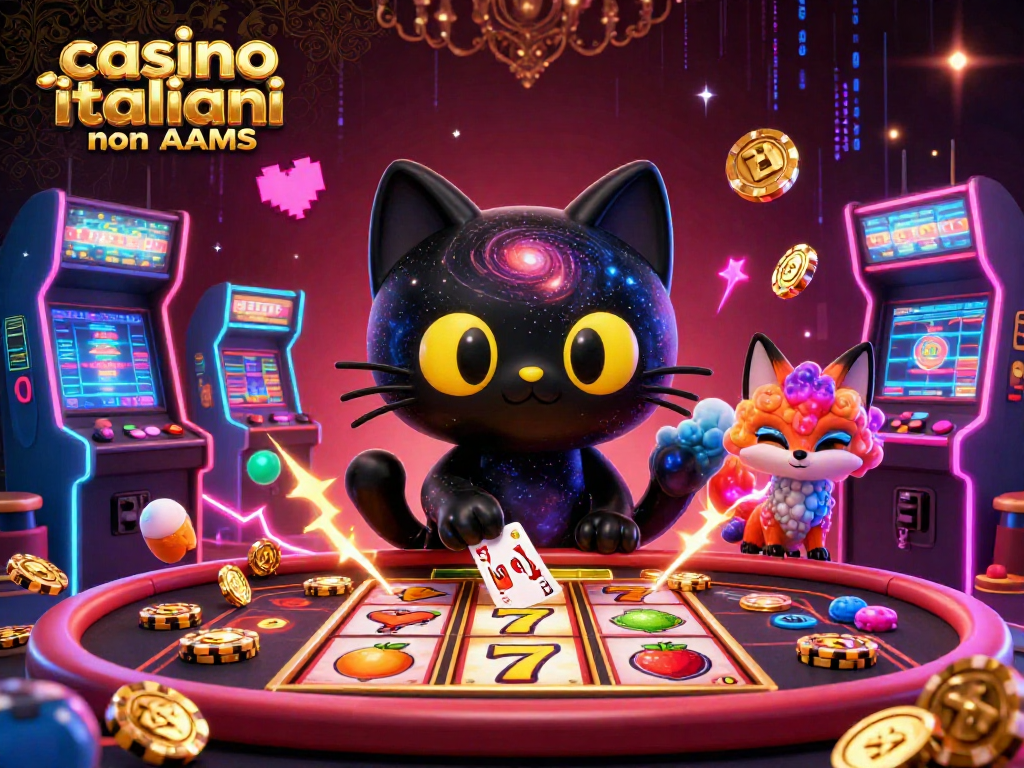 Gioca nei casino italiani non AAMS con il gatto nero gravitonico e la volpe negoziante nel casinò galattico.
