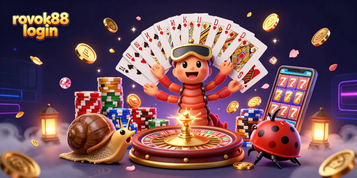 Engage with rokok88 login for an exciting casino experience featuring vibrant characters and rich visuals.
