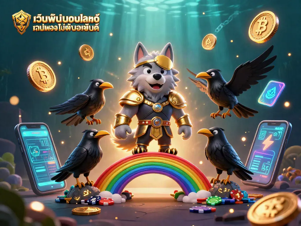 เล่นเกมใน เว็บพนันออนไลน์ เว็บตรงไม่ผ่านเอเย่นต์ พร้อมตัวละครที่มีสไตล์ในฉาก